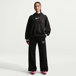 ナイキ スポーツウェア フェニックス フリース ウィメンズ ハイウエスト ワイドレッグ グラフィック パンツ