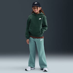 Pants de pierna ancha para niña talla grande Nike Sportswear Club Fleece