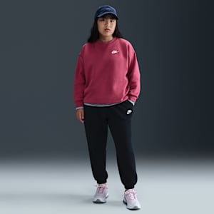 Nike Sportswear Club Fleece Big Kids' Loose Pants (Extended Size)