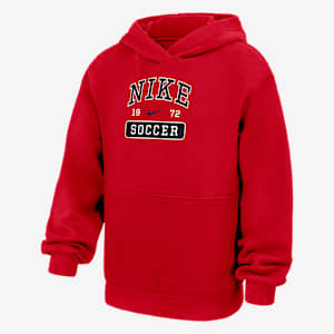 Nike Club Fleece Big Kids' Soccer Pullover Hoodie