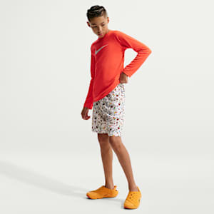 Nike Swim Breaker Big Kids' (Boys') 7" Brief-Lined Volley Short