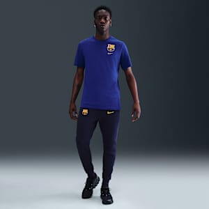 FC Barcelona Tech Men's Nike Soccer Fleece Joggers