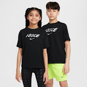 Nike マルチ ジュニア (ボーイズ) Dri-FIT ショートスリーブ トップ