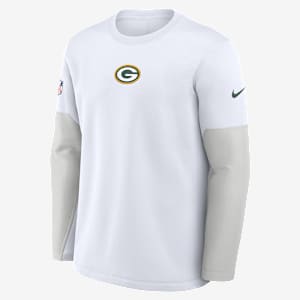 Green Bay Packers Scripted To Win Sideline Coach Men's Nike Therma-FIT NFL Long-Sleeve T-Shirt