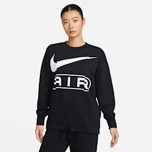 Nike Air 女款超寬版圓領法國毛圈布運動衫