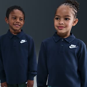 나이키 리틀키즈 긴팔 폴로