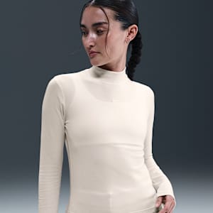 Nike Sportswear Chill Knit Women's Slim Long-Sleeve Mock-Neck T-Shirt