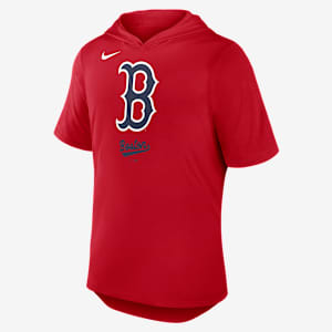 Boston Red Sox Logo Men's Nike Dri-FIT MLB Hooded T-Shirt