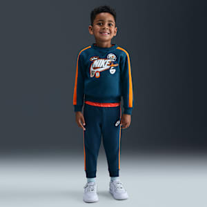 나이키 베이비 투피스 플리스 팬츠 세트