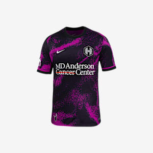 Jersey Nike Dri-FIT de la NWSL tipo réplica para hombre Houston Dash visitante 2025 Stadium