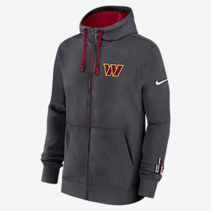 Washington Commanders Playbook Page Club Men's Nike NFL Full-Zip Hoodie