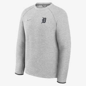 Detroit Tigers Tech Fleece Men's Nike MLB Pullover Crew
