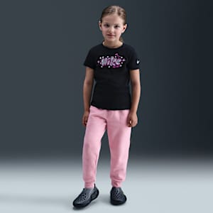 Joggers de tejido Fleece para niños talla pequeña Nike Sportswear Club