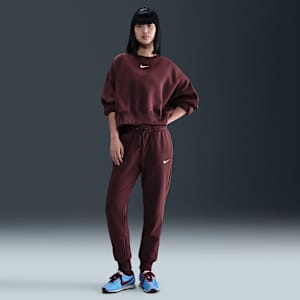 Nike Sportswear Phoenix Fleece Women's Mid-Rise Tracksuit Bottoms