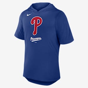 Philadelphia Phillies Logo Men's Nike Dri-FIT MLB Hooded T-Shirt