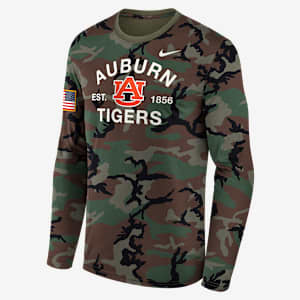 Auburn 2025 Military Appreciation Legend Men's Nike Dri-FIT College Long-Sleeve T-Shirt