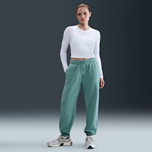 Nike Sportswear Phoenix Fleece Women's High-Waisted Oversized Tracksuit Bottoms