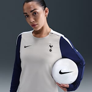 Tottenham Hotspur Strike Nike Dri-FIT kerek nyakkivágású, női kötött felső futballhoz