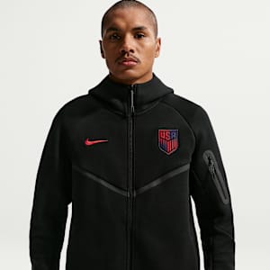 USMNT Tech Fleece Windrunner Men's Nike Soccer Full-Zip Hoodie