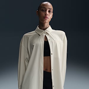 เสื้อยืดแขนยาวโอเวอร์ไซส์ Dri-FIT ผู้หญิง Nike 24.7 PerfectStretch