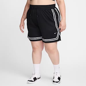 Shorts de básquetbol Dri-FIT de 18 cm para mujer (talla grande) Nike Crossover
