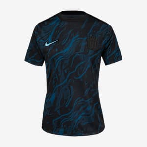 Playera de manga corta Nike de la NWSL para antes del partido para mujer NJ/NY Gotham FC 2025