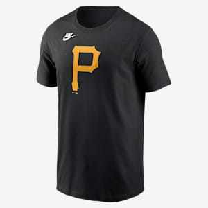 Playera Nike de la MLB para hombre Pittsburgh Pirates Cooperstown Team Logo