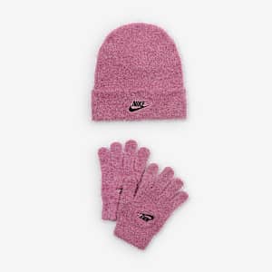 Conjunto de gorro de dos piezas Twinkle Cozy Apex para niño talla grande Nike