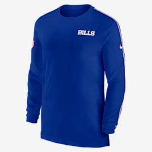 Buffalo Bills Sideline Coach Men's Nike Dri-FIT NFL Long-Sleeve Top