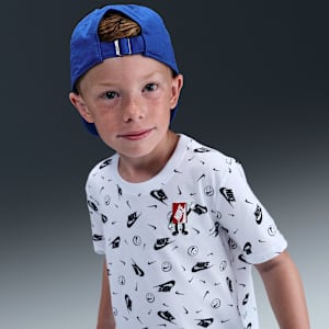 Nike Little Kids' Printed Boxy T-Shirt