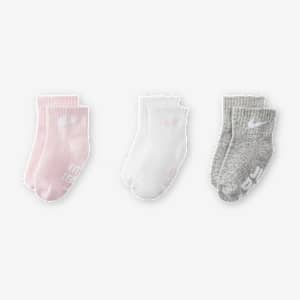 Calcetines para bebé Nike Verbiage Gripper Socks (3 pares)