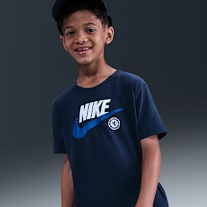 Chelsea F.C. Older Kids' Nike Football T-Shirt