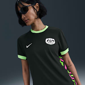 Fotbollströja Australia 2025/26 Stadium (bortaställ) Nike Dri-FIT Replica för kvinnor