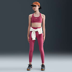Nike One Dri-FIT leggings med høyt liv til store barn (jente)