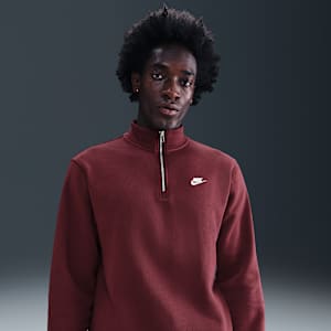 Nike Sportswear Club Men's 1/2-Zip Fleece Top