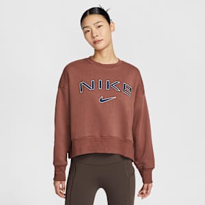 Nike Sportswear Phoenix Fleece Women's Over-Oversized Crew-Neck Logo Sweatshirt