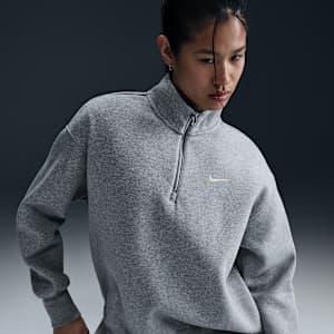 Sudadera oversized con cierre de 1/4 para mujer Nike Sportswear Phoenix Fleece