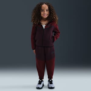Conjunto de 2 piezas de sudadera de cierre completo Tech Fleece infantil Nike Sportswear