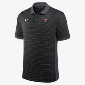 Texas Sideline Victory Stripe Men's Nike Dri-FIT College Polo