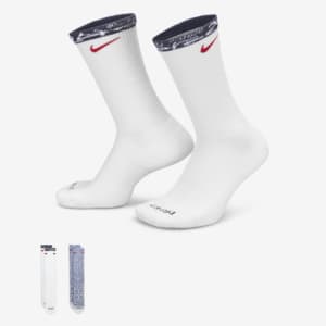 USA Everyday Nike Cushioned Socks (2 Pairs)