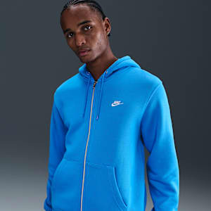 Nike Club Men's Full-Zip Fleece Hoodie