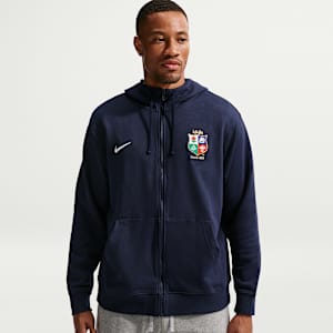 Hoodie com fecho completo Nike Club British & Irish Lions para homem