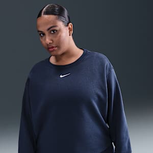 Nike Sportswear Phoenix Fleece Women's Oversized Crew-Neck Sweatshirt (Plus Size)
