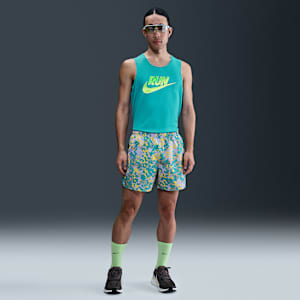 ナイキ チャレンジャー メンズ Dri-FIT 13cm ランニングショートパンツ (インナー付き)