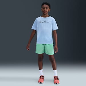 Shorts de entrenamiento Dri-FIT para niños talla grande Nike Multi