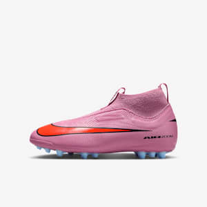 Crampons de foot à coupe montante pour terrain synthétique Nike Jr. Mercurial Superfly 10 Academy pour enfant/ado