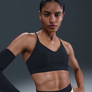 Nike Indy Light Support Women's Padded Floral Sports Bra