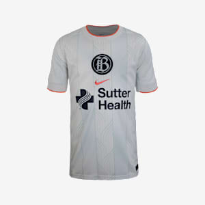 Bay FC 2025 Stadium Home Big Kids' Nike Dri-FIT NWSL Replica Jersey