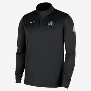 Minnesota Timberwolves Men's Nike Dri-FIT NBA 1/4-Zip Long-Sleeve Top