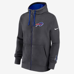 Buffalo Bills Playbook Page Club Men's Nike NFL Full-Zip Hoodie